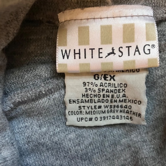 Vintage White Stag Cropped Sleeveless Turtleneck (1980s) - Picture 5 of 7